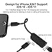 iPhone 7 Adapter,Baseus Dual Lightning Headphone Audio & Charge & Call Adapter Splitter for iPhone X,iPhone 8/8Plus,iPhone 7/7Plus,Support for iOS 10.3 and Later(Silver)