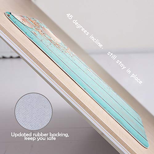 image for Uphome Memory Foam Bathroom Rugs Beach Shell Sea Collection Vintage Bo