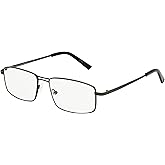 Sharper Image x Foster Grant Men's Observer Square Reading Glasses