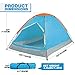 REDCAMP Small Camping Tent for 1-2 Person, Lightweight Water Resistant Compact Tent for Outdoor Backpacking Hiking, Blue