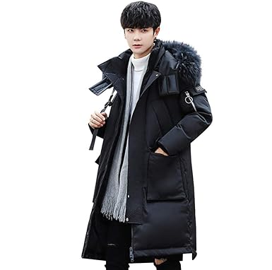 Amazon L Z L ロングダウンコートメンズ ダウンジャケット ロング