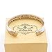 LParkin Mom Jewerly Everything I Am Today I Own to You Stepmom Bracelet (Cuff)