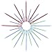 eBoot Colorful Plastic Sewing Needles, 24 Pieces