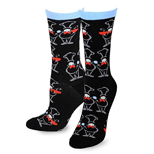 TeeHee Women's Foods Crew Socks 3-Pack (Chef and Pasta Noodle) - Thumbnail 2