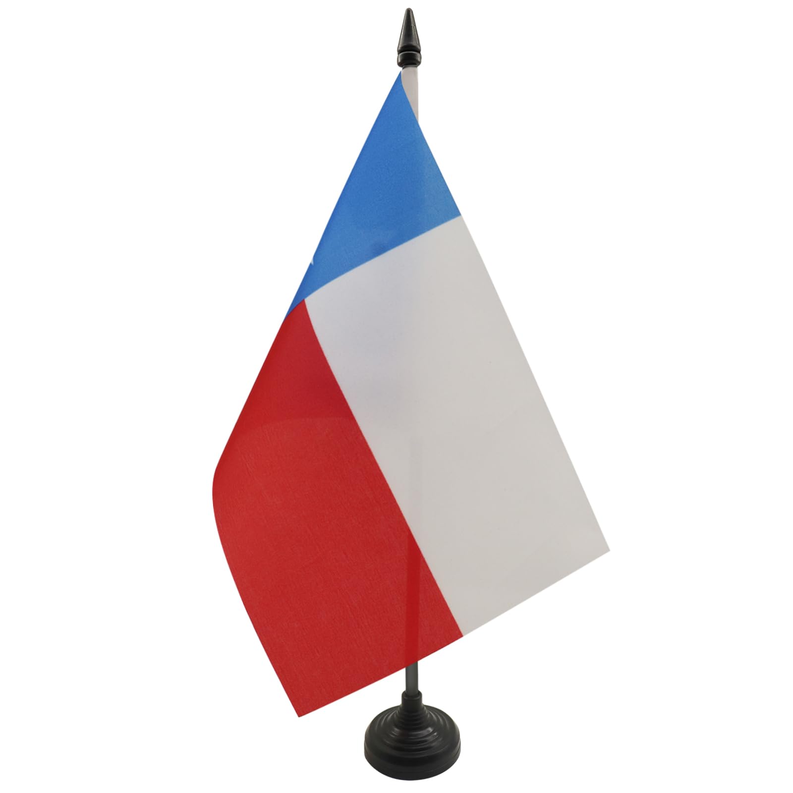 AZ FLAG Texas Table Flag 5'' x 8'' - Texan Office Decoration 100% Polyester 21 x 14 cm - Mini Desk Flag with Pole and Black Plastic Base