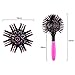 Vinmax 3D Hair Brush,360 Degree Ball 3D Bomb Curl Brush - Hot Curling Tangle Brush Styling Salon Round Hair Curling Comb Tool(Pink)