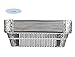 Outspark Aluminum Drip Pans Line Grill Catch Pan for Blackstone 28 Inch and 36inch Griddle with Side Grease Discharge, Set of 10