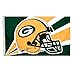 Fremont Die NFL Green Bay Packers 3' x 5' Flag with Grommets, 3 x 5-Foot, Helmet