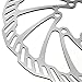 OUTERDO Cycling Bicycle Bike Brake Disc Rotors 120mm/140mm/160mm/180mm/203mm With Bolts 160mm