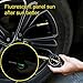 HUANZHAN Heavy Duty Tire Pressure Gauge (0-60 PSI) - Certified ANSI B40.1 Accurate with Large 2