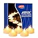 AGPtek 24 Pack Battery Flameless Led Tea Light Candle Realistic flickering Bulb with Time for Seasonal Festival Celebration, Electric Fake Candle in White and Wave Open