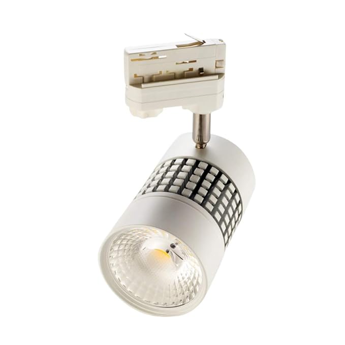 Briton 24W LED Track Light, Adjustable Tilt Angle Track Lighting Fixture, 240 Lumens Track Light Head for Exhibition Retail Lighting