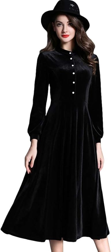 christmas velvet dress