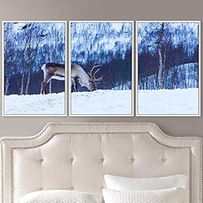 signwin 3 Piece Framed Canvas Wall Art Spiritual...