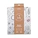 Lolli Living Baby Crib Bedding Quilted Comforter Sparrow Print PREMIUM HIGH QUALITY 100% Cotton Fabric for BEST COMFORT | For Infant,Toddler,Newborn,Nursery,Boy,Girl,Unisex,Quilt,Mattress,Gift | White