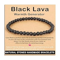 AD Beads Handmade Gemstone Stretch Elastic Bracelet
