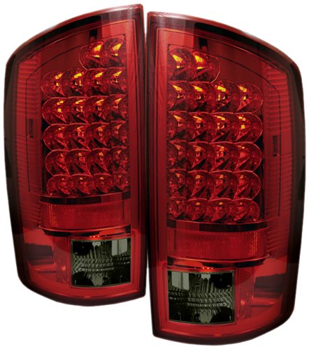 Spyder Auto ALT-YD-DRAM06-LED-RS Dodge RAM 1500/2500/3500 Red/Smoke LED Tail Light