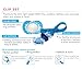 MAM Animal Design Collection Pacifier Clip (1-Pack), Clip for Pacifiers with Fastener and Flexible Ring, Baby Pacifier Clip for Girls, Designs May Vary