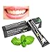 Bamboo Active Charcoal Toothpaste, Highest quality ingredients, Natural Bamboo Charcoal, Enamel-safe, Achieve professional-level teeth whitening (Mint Flavor)