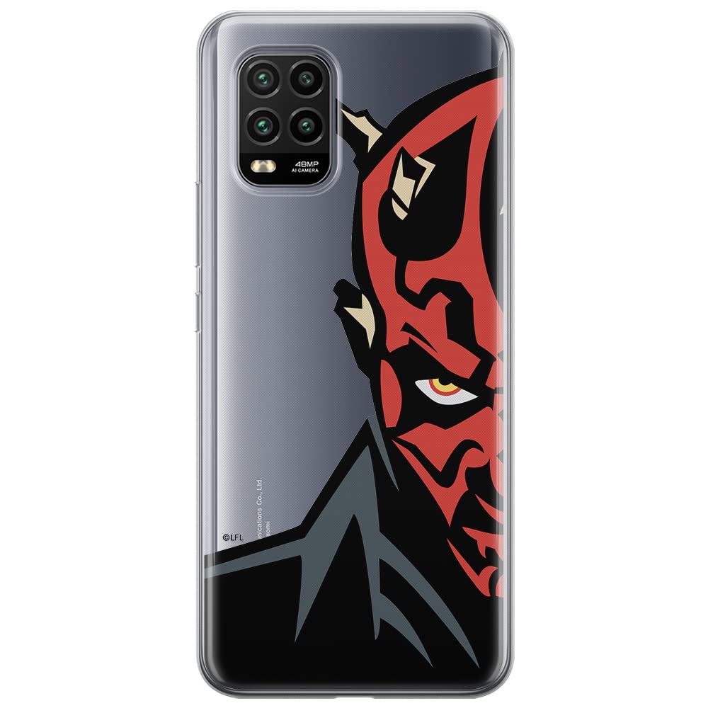 ERT GROUP mobile phone case for Xiaomi MI 10 LITE original and officially Licensed Star Wars pattern Darth Maul 003 optimally adapted to the shape of the mobile phone, partially transparent