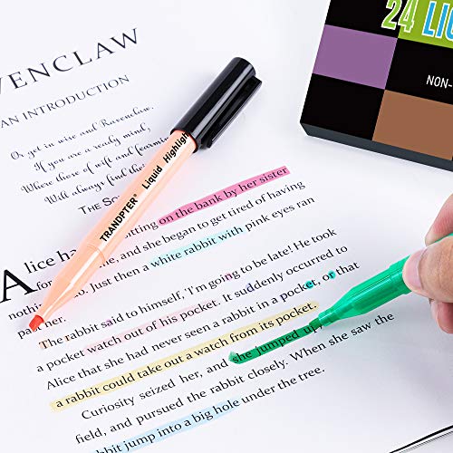 Highlighters, Assorted Colors Chisel Tip Highlighter Pens, Bible