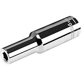 EGOFIX 3/8" Drive Deep Socket,6mm Metric Socket 6-Point,CRV
