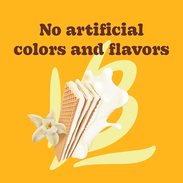 BAUDUCCO VANILLA WAFER COOKIES – SUGAR FREE DELICIOUS & CRISPY WAFERS- 0G OF ADDED SUGAR – 3 CREAMY LAYERS – GREAT FOR SNACKS & DESSERT – NO ARTIFICIAL FLAVORS, 5OZ (PACK OF 1)