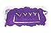 iConnectWith Glitter – Amethyst Deep Purple, Extra Fine Holographic Glitter; Multi-use for Crafts, Decorations, Nail Art, Makeup, Tumblers, Resin Art, and DIY Projects