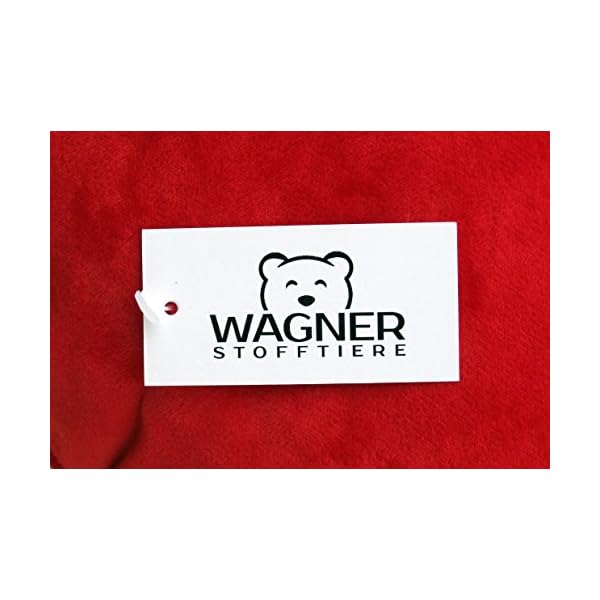 Wagner 9065 - Riesen Plüschtier XXL Plüsch Einhorn - liegend - 80 cm Gross in Weiss-pink Kuscheltier – Bild 5