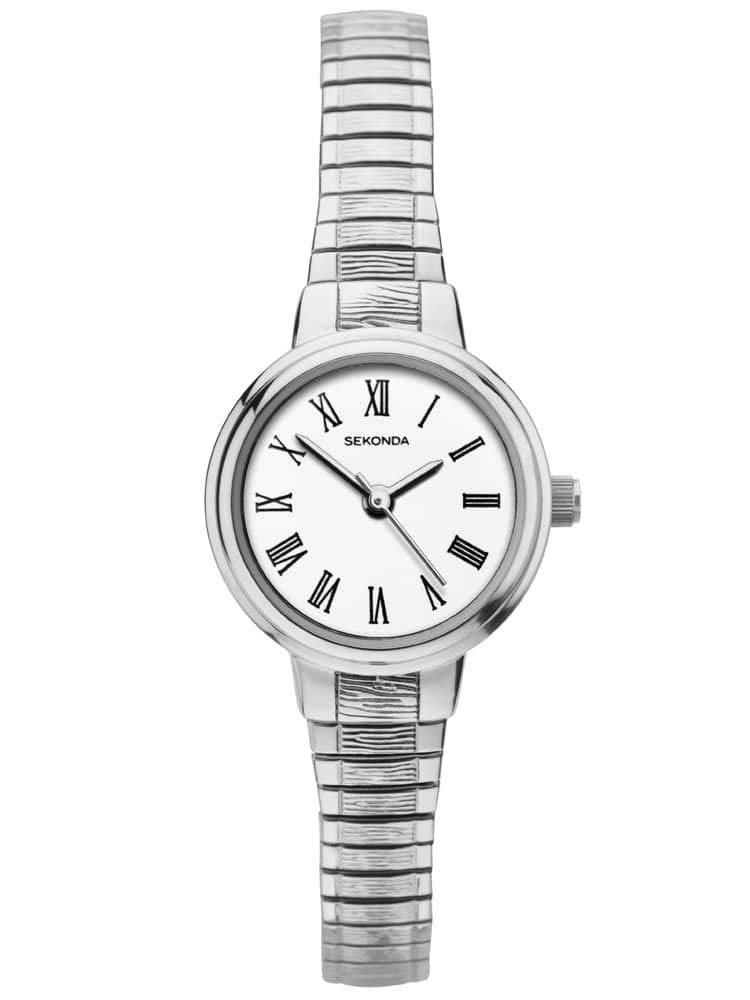 Sekonda Womens Quartz Watch, Analogue Classic Display and Stainless Steel Strap 2879