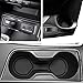 CupHolderHero fits Subaru Ascent Accessories 2019-2022 Premium Custom Interior Non-Slip Anti Dust Cup Holder Inserts, Center Console Liner Mats, Door Pocket Liners 24pc Set (Solid Black)