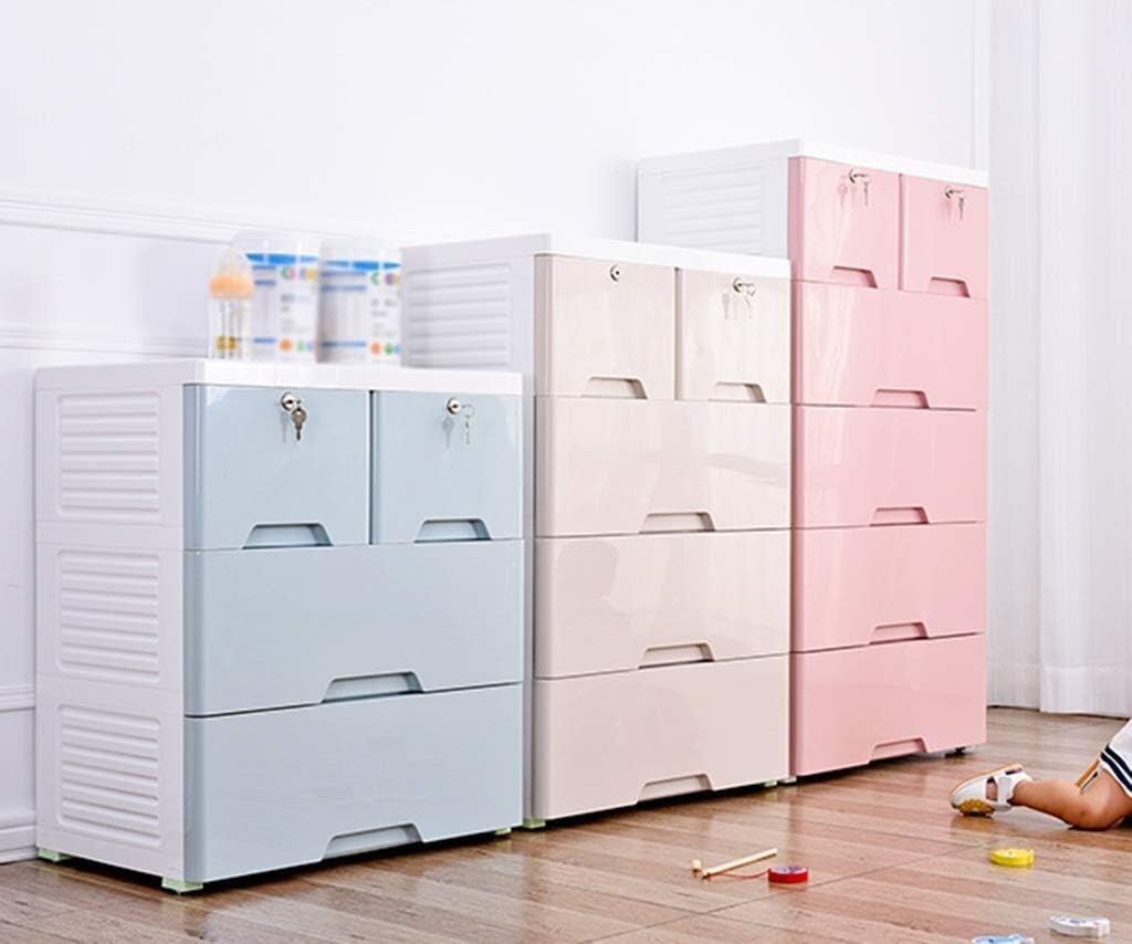 Wyyggnb Storage Tower Storage Drawers, Multi-Layer Chest of Drawers, Children's Room Drawer Type Storage Box Hall Locker Living Room Sundries Finishing Cabinet (42 50 123CM) (Color : B): Home & Kitchen