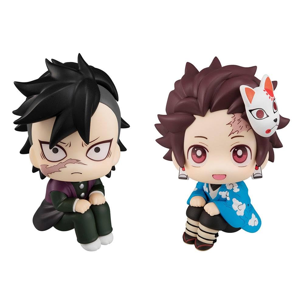 Megahouse Pack of 2 figures look up Genya & Tanjiro Kamado Pruba Final Gift Set