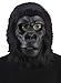 Forum Novelties Men's Latex Gorilla Mask, Black, One Size