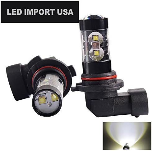 Led import usa high power 50W 9040, 9140, 9145, 9050, 9155, H10 Size Projection LED Super Bright 6000K White Fog Light DRL Bulbs