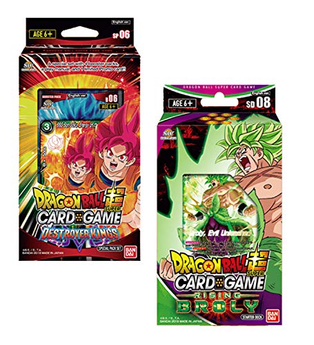 Dragon Ball Super Series 6 Destroyer Kings Combo Special + Rising Broly