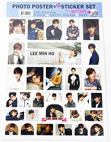 LOVELYZ - 12 PHOTO POSTERS + STICKER SET A3 Size Bromide