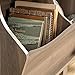 Sauder Harbor View Bin Bookcase, Salt Oak finish