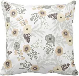 Lienzo Accent almohadas con cremallera manta funda de almohada acogedor