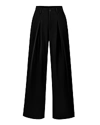 BTFBM Women High Waist Palazzo Pants Casual Wide