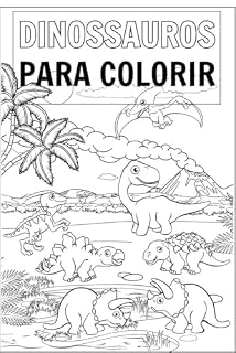 Livro Dinossauros para colorir: Dinosbydann (Dinos para colorir Livro 1)