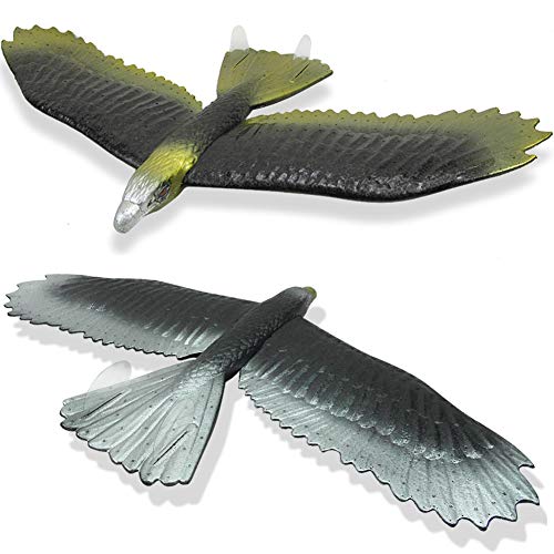 IROCH Eagle Airplane Glider EPP Hand Throwing Foam Plane Kit,22 inches