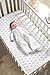 aden + anais Essentials Classic Sleeping Bag, 100% Cotton Muslin, Wearable Baby Blanket, Dove, Stars, Medium, 6-12 Months