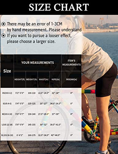 Natural Feelings High Waist Yoga Shorts Side Pockets Fitness Athletic Workout Running Bike Shorts Gray Blue