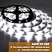 Onforu LED Strip Lights, 49.2FT 6000K Daylight Tape Light,12V Flexible Ribbon Lights