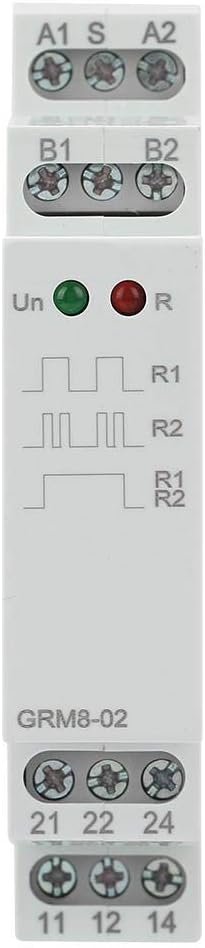 Summer Surprise DigitaRelay,GRM8-02 Electronic Impulse Relay Latching Relay Memory Relay AC 230V