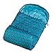 Wildkin Kids Stay Warm Sleeping Bag for Boys and Girls, Perfect Size for Slumber Parties, Camping, and Overnight Travel, Sleeping Bags Measures 67.5 x 2 x 26.5 Inches, BPA-free (Big Dot Aqua)