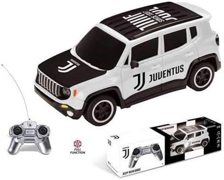 Mondo Motors Jeep Renegade F C Juventus Rc Auto Farbe Weiss Schwarz Massstab 1 24 63555 Amazon De Spielzeug