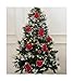HUAN XUN Christmas Tree Ornaments Stocking Decorations - 8pcs Christmas Stocking Tree Heart Star Holiday Party Decor