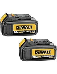 Batería de iones de litio máximas de 20 Volt DeWalt, 2 unidades
